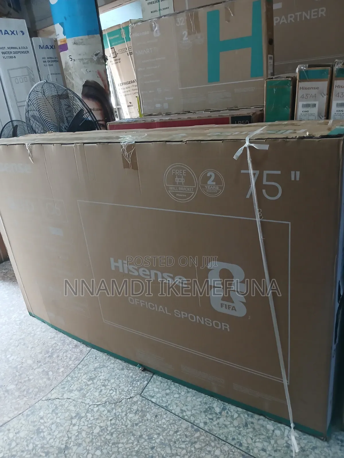 A Brand New 75" Hisense Qled Series 7 Is Available at Affordable Price