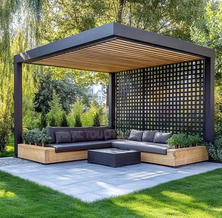 Modern Gazebo for Sit Out and Lounge
