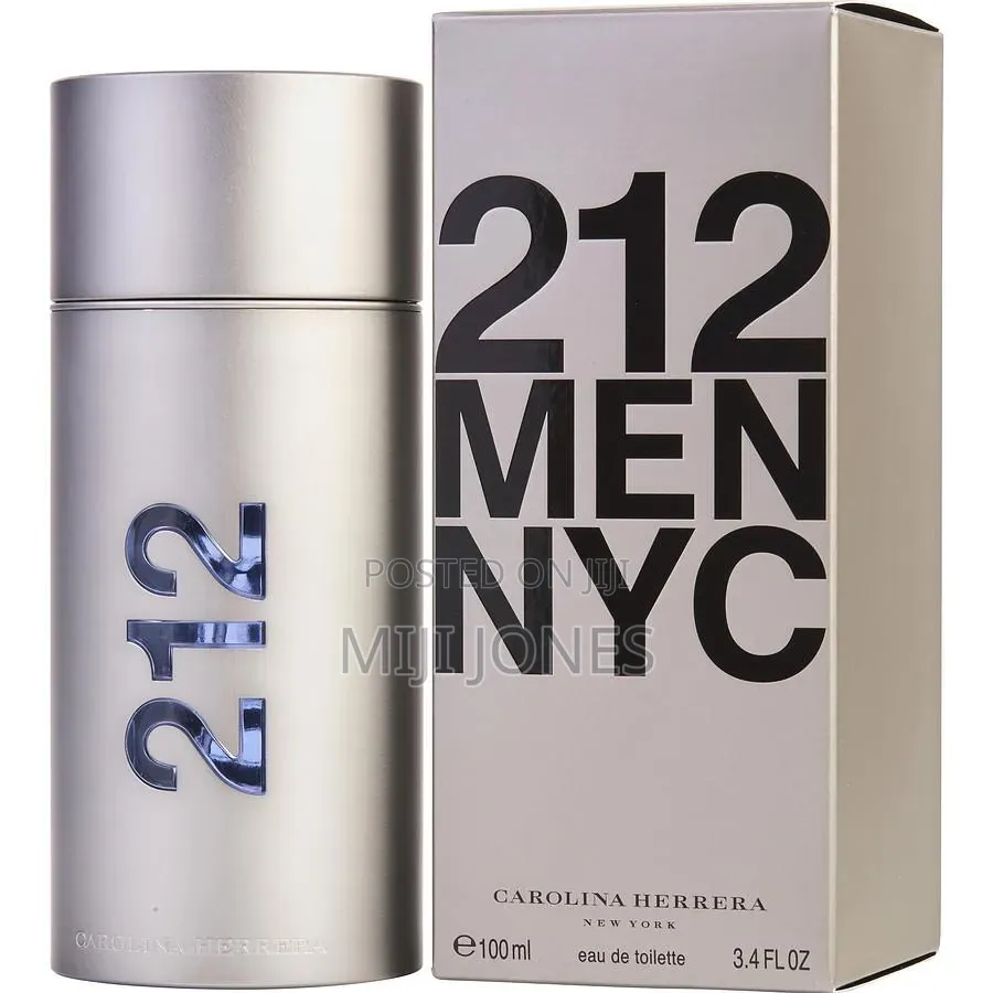 Carolina Herrera 212 Nyc Edt 100ml for Men