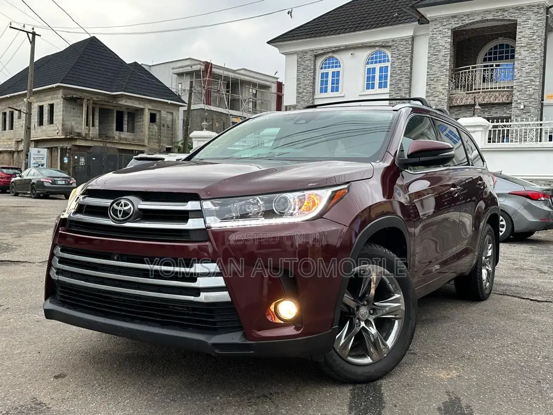 Toyota Highlander Limited Platinum 4x4 V6 (3.5L 6cyl 8A) 2017 Burgundy
