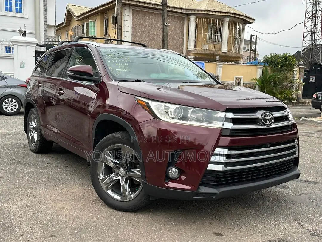 Toyota Highlander Limited Platinum 4x4 V6 (3.5L 6cyl 8A) 2017 Burgundy