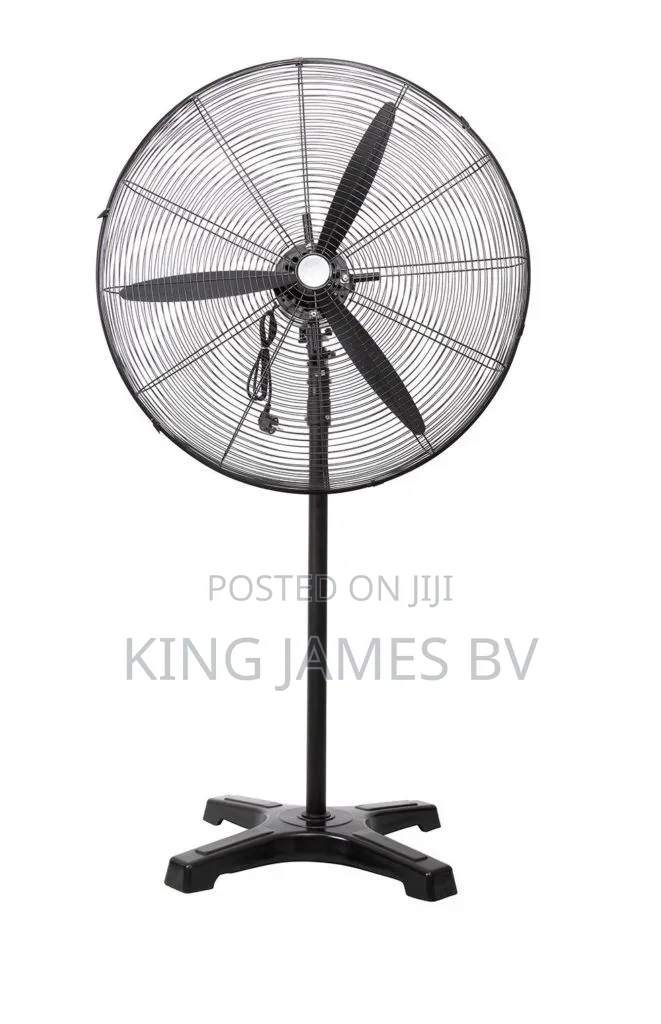 Copper Coiled Industrial Stand Fan