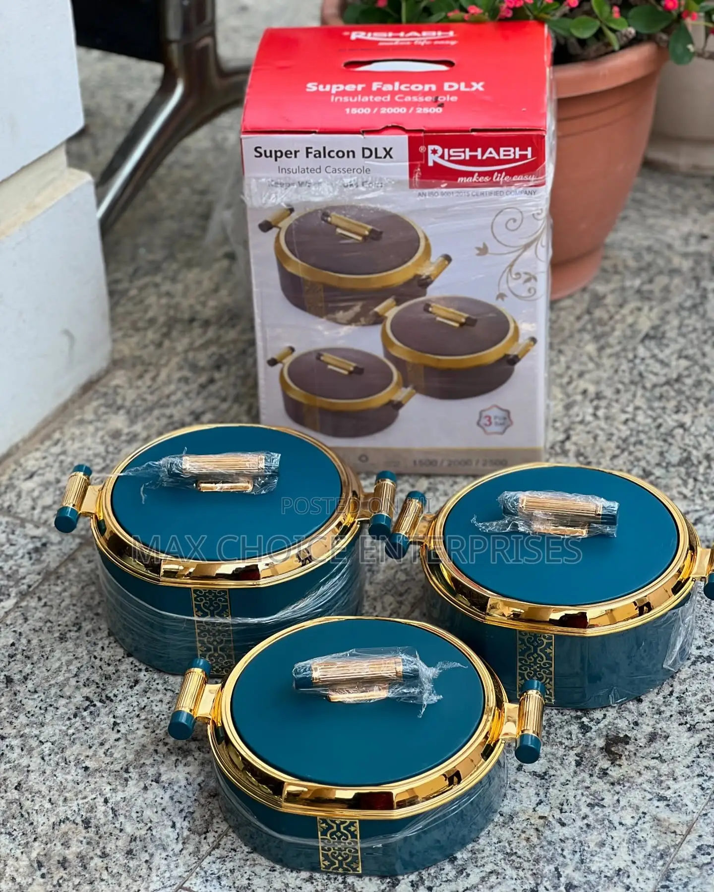 3 Set Premium Quality Insulated Serving Food Flaskvtcl