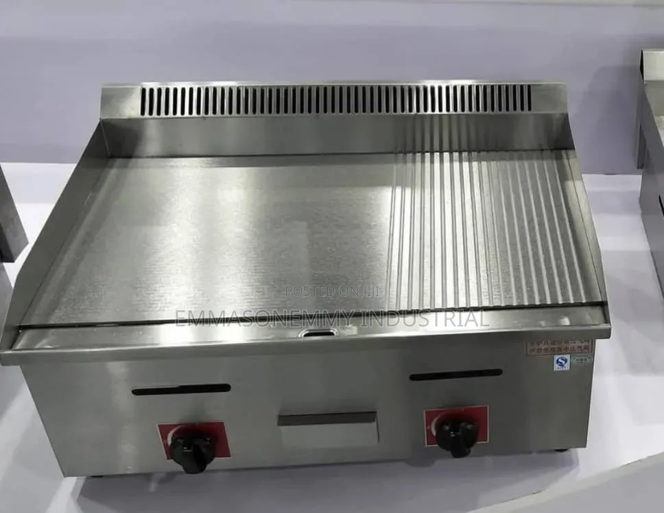 Gas Griddle Rough and Smooth Surface