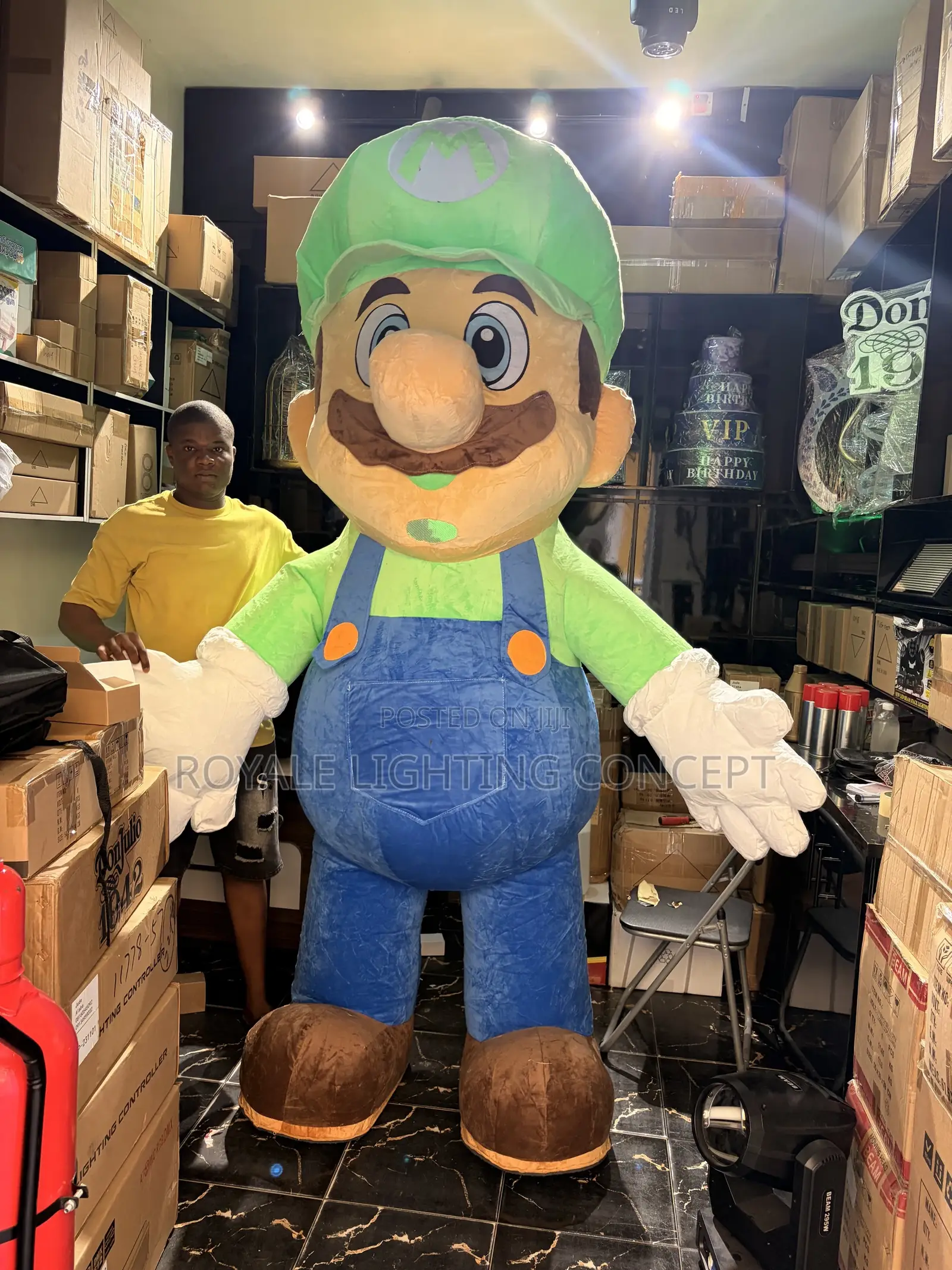 Inflatable Mascot Costume