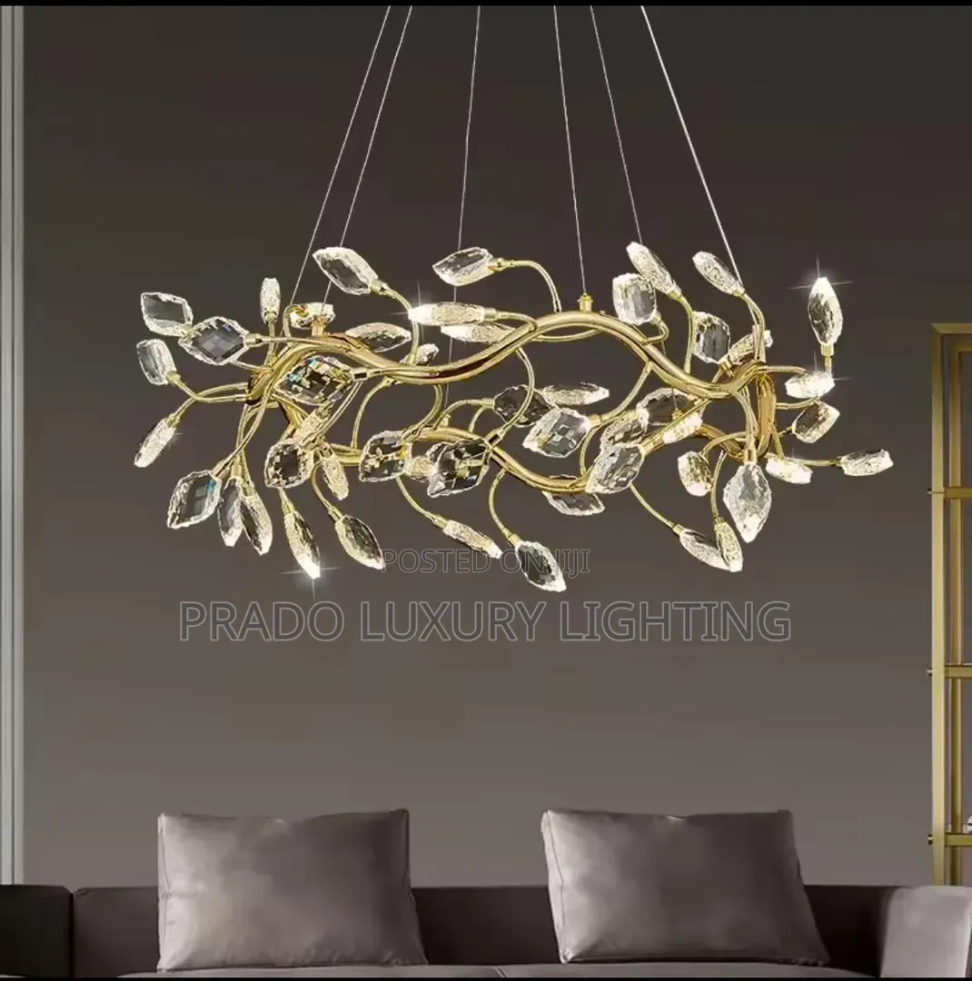 Led Crystal Chandelier Light