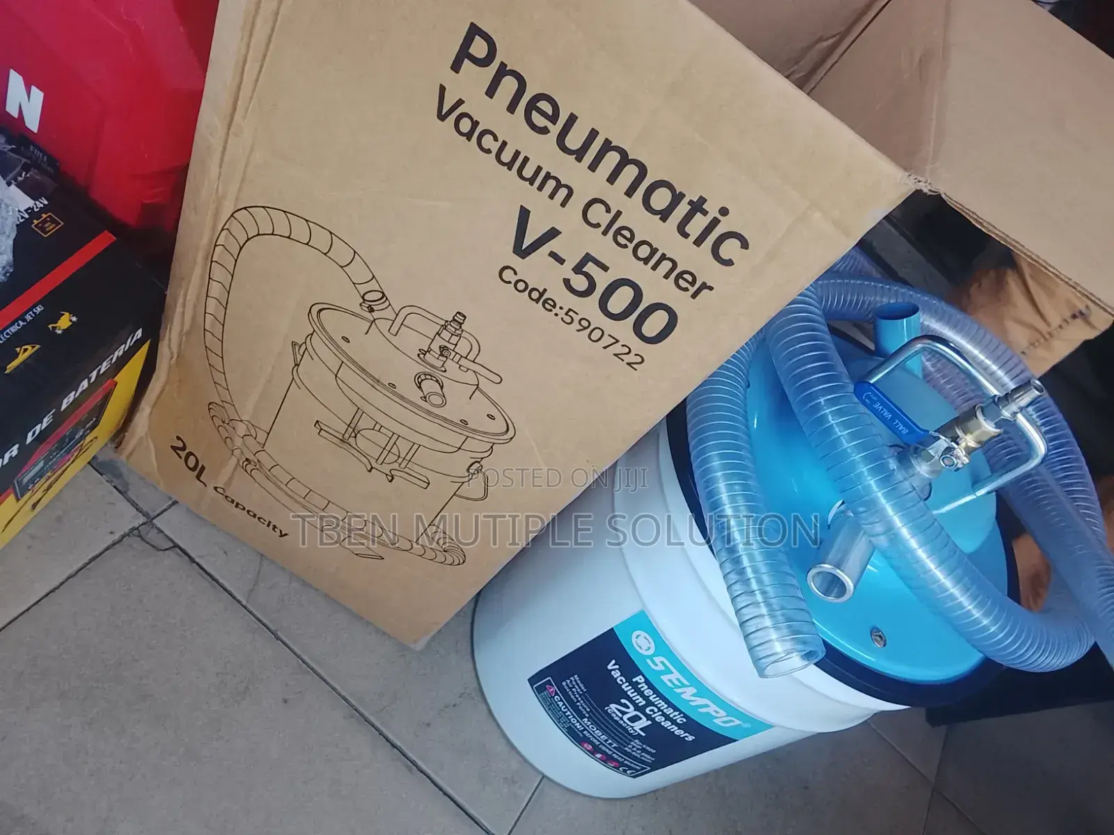 Sempo Sp-V500 Pneumatic Vacuum Cleaner 20litres