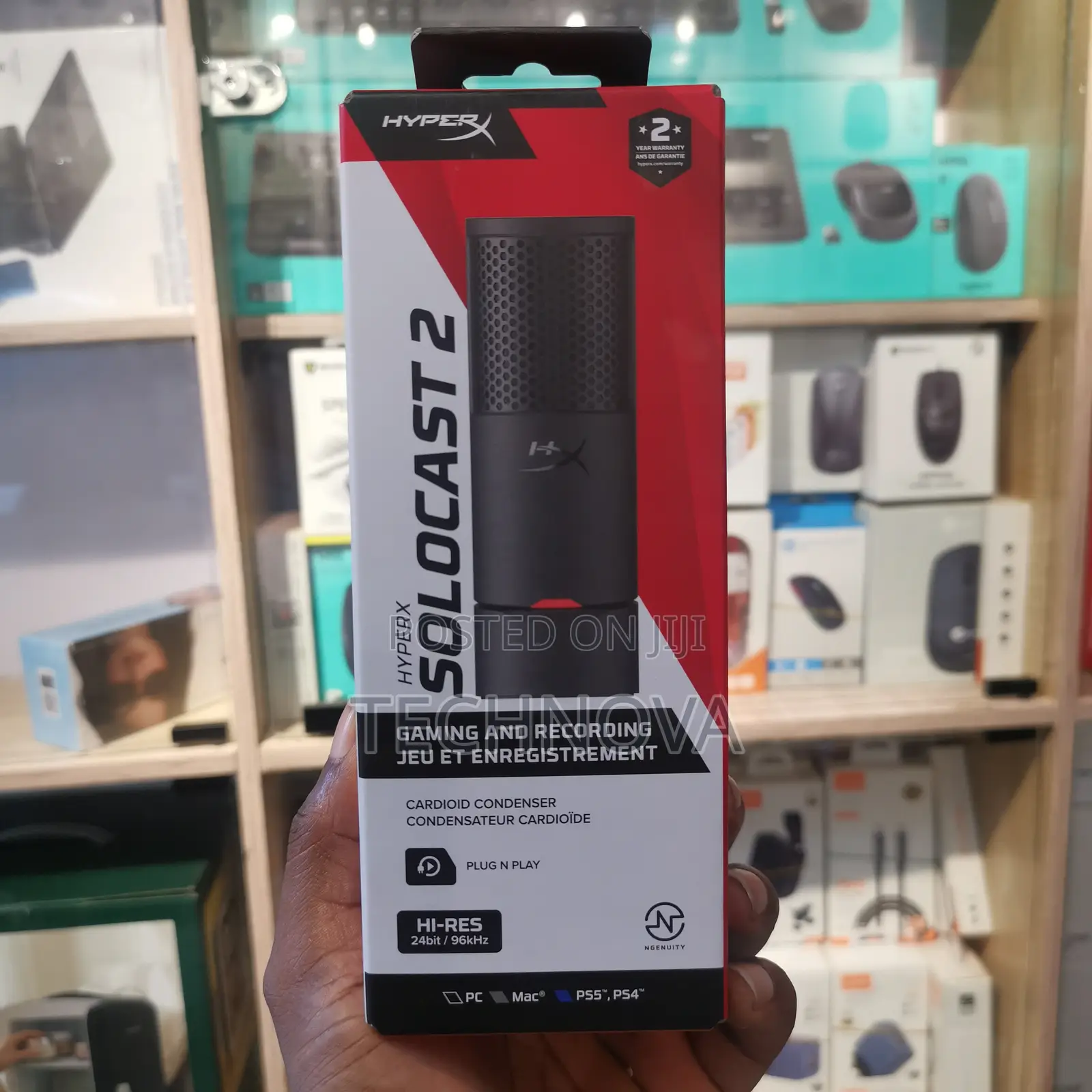 Hyperx Solocast 2 Usb Gaming and Recording Microphone