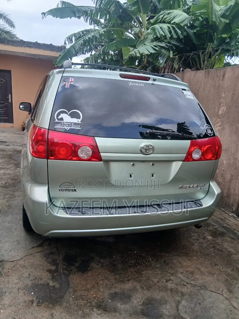 Toyota Sienna LE 2008 Green