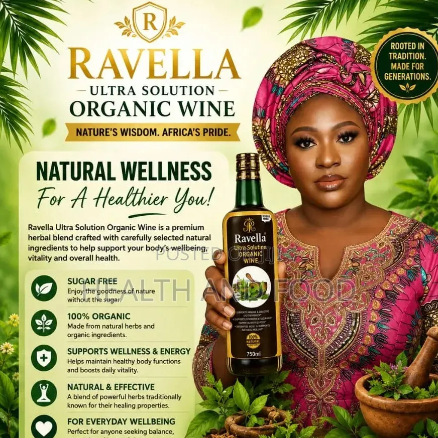 Ravella Wine 100% Organic Products