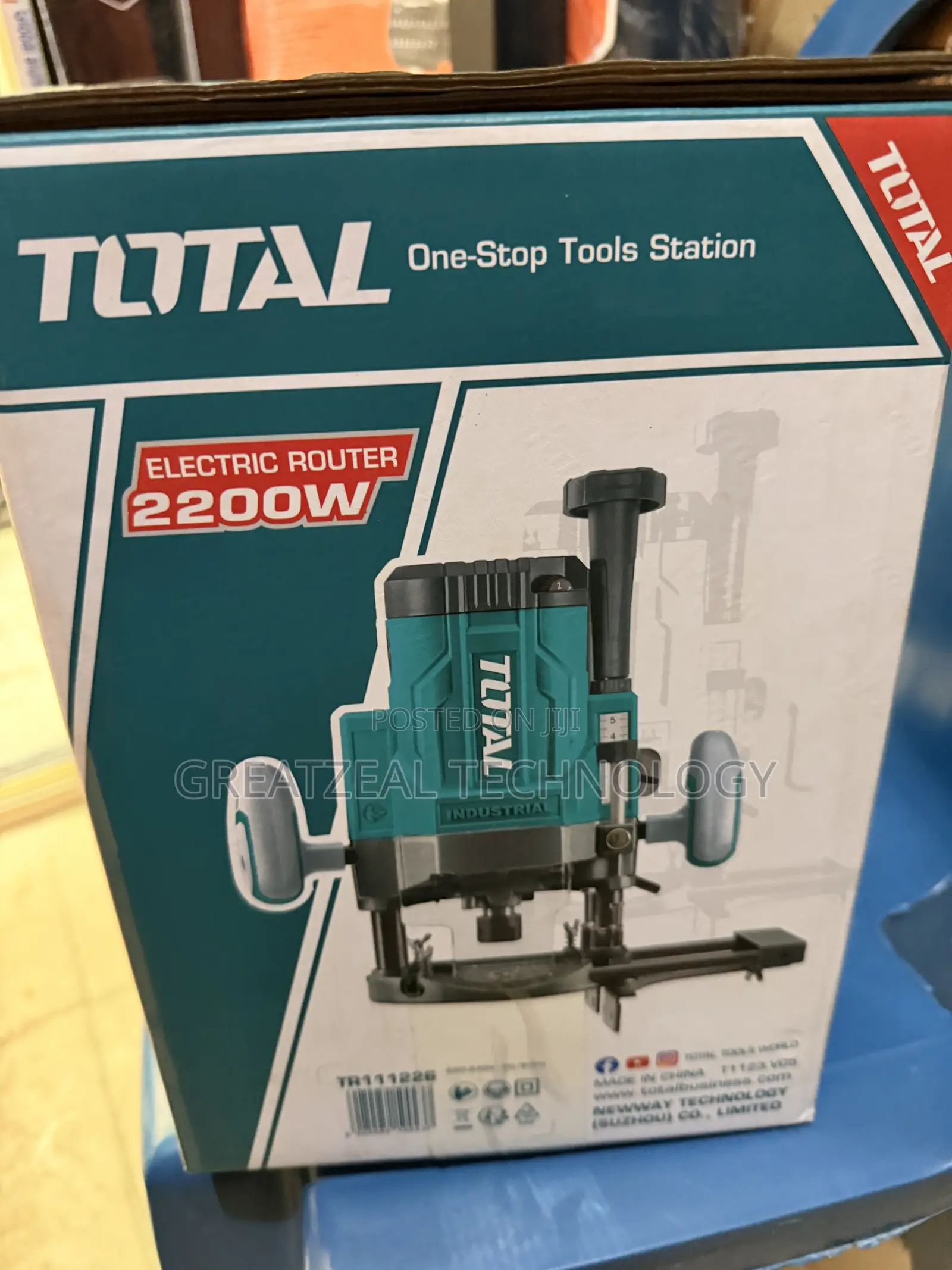 Total Electric Router Machine 2200w