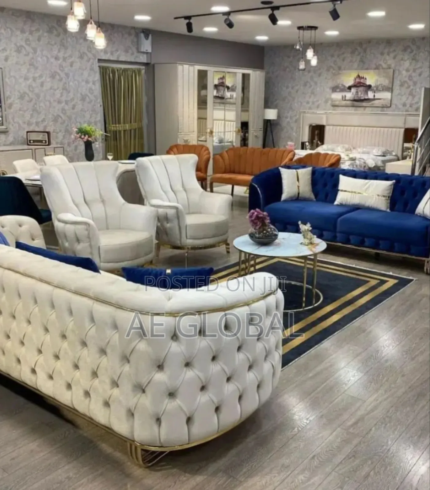 Imported Luxury Sofa Set 3-2-1-1 Seater