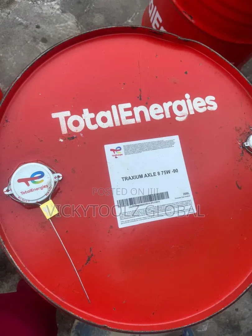 Totalenergies Total Traxium Axle 8 75w-90 Drum//208litres