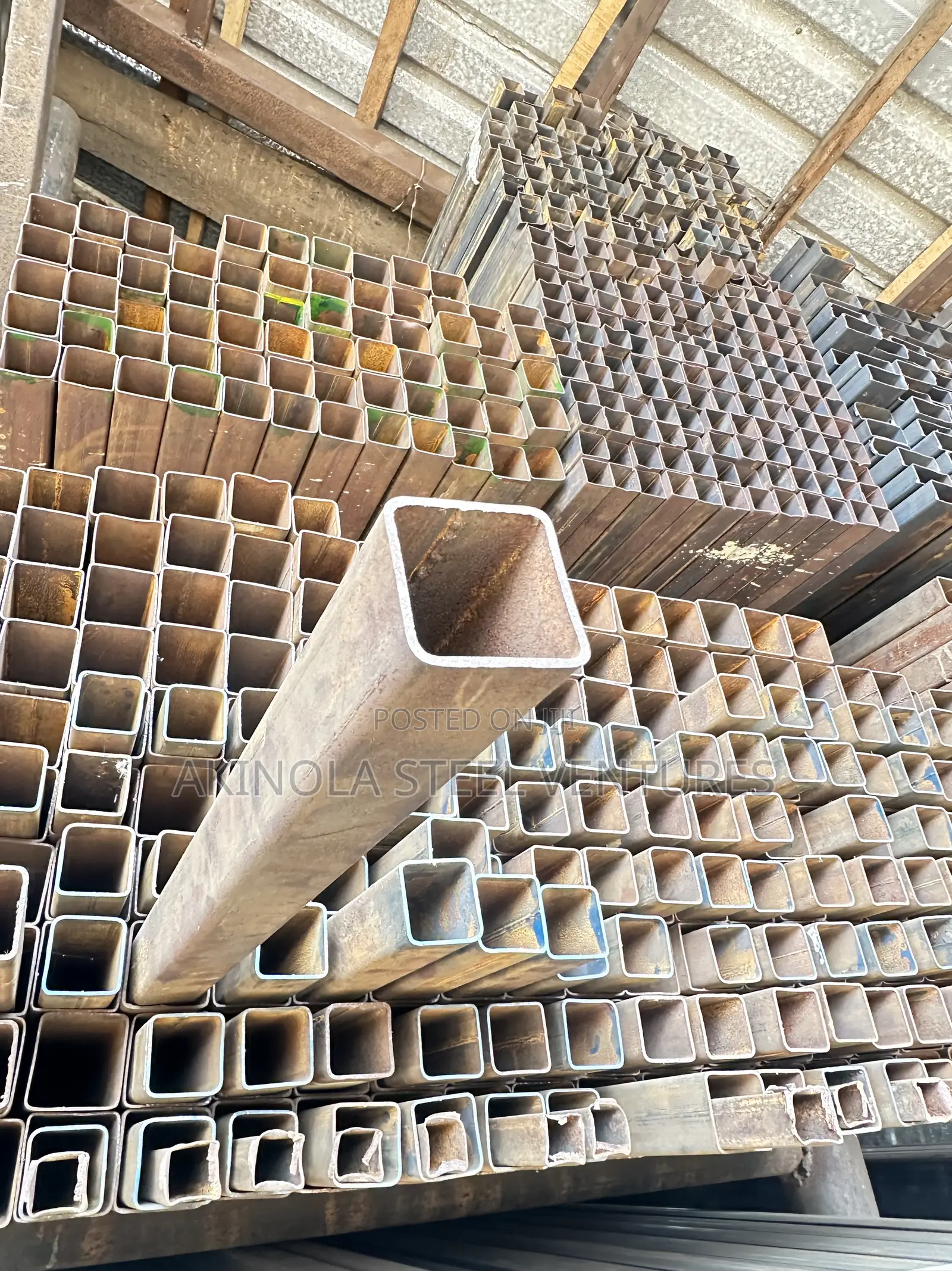 40x40x2mm Mild Steel Square Pipe
