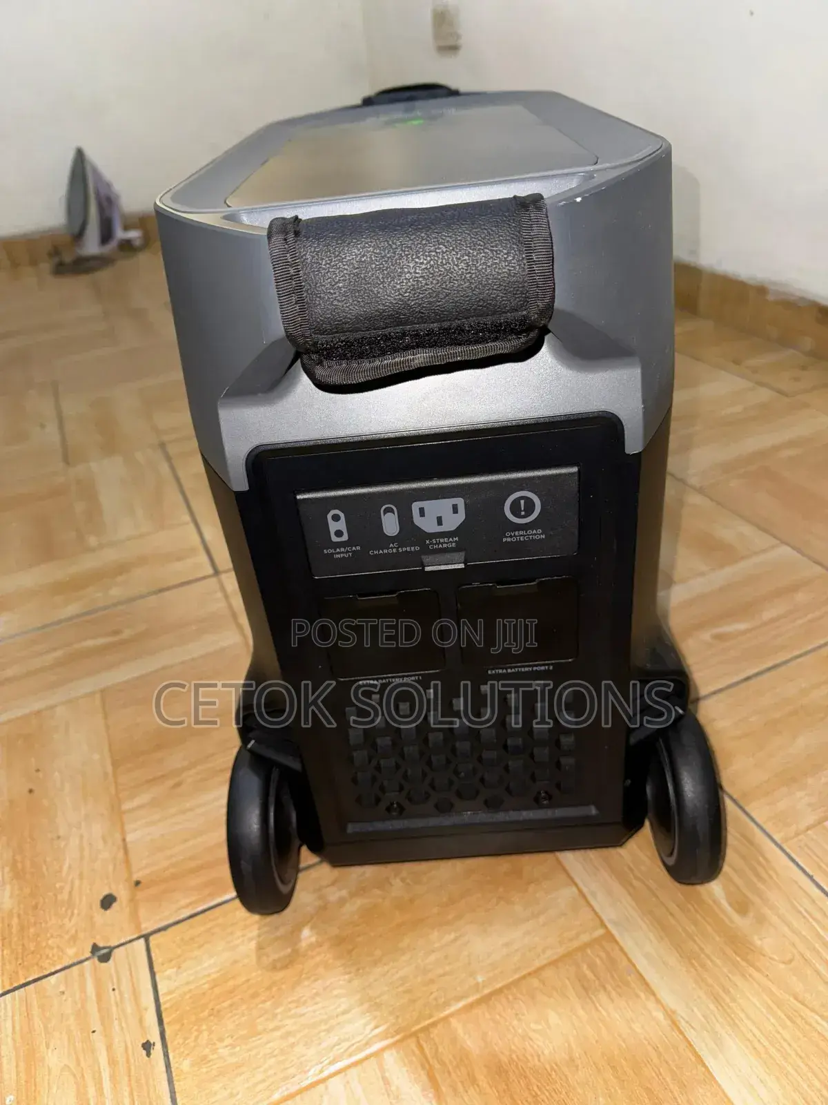 Used Delta Pro 3.6kva 11kwh Solar Gen Power Station 2 Extra Battery