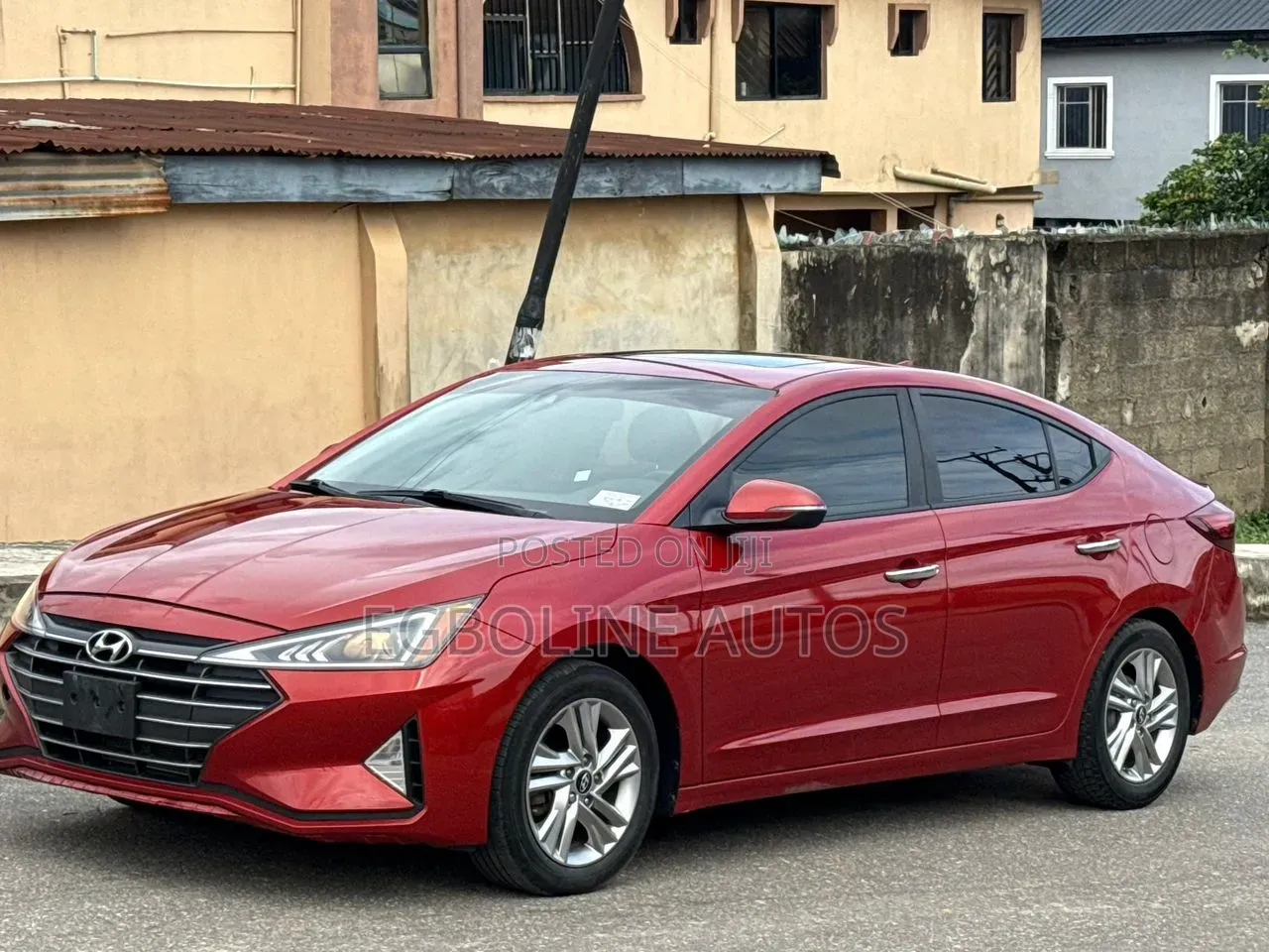 Hyundai Elantra 2019 Red