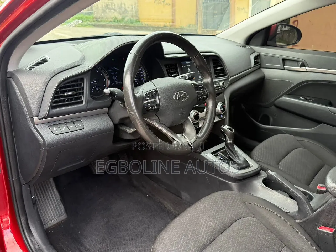 Hyundai Elantra 2019 Red