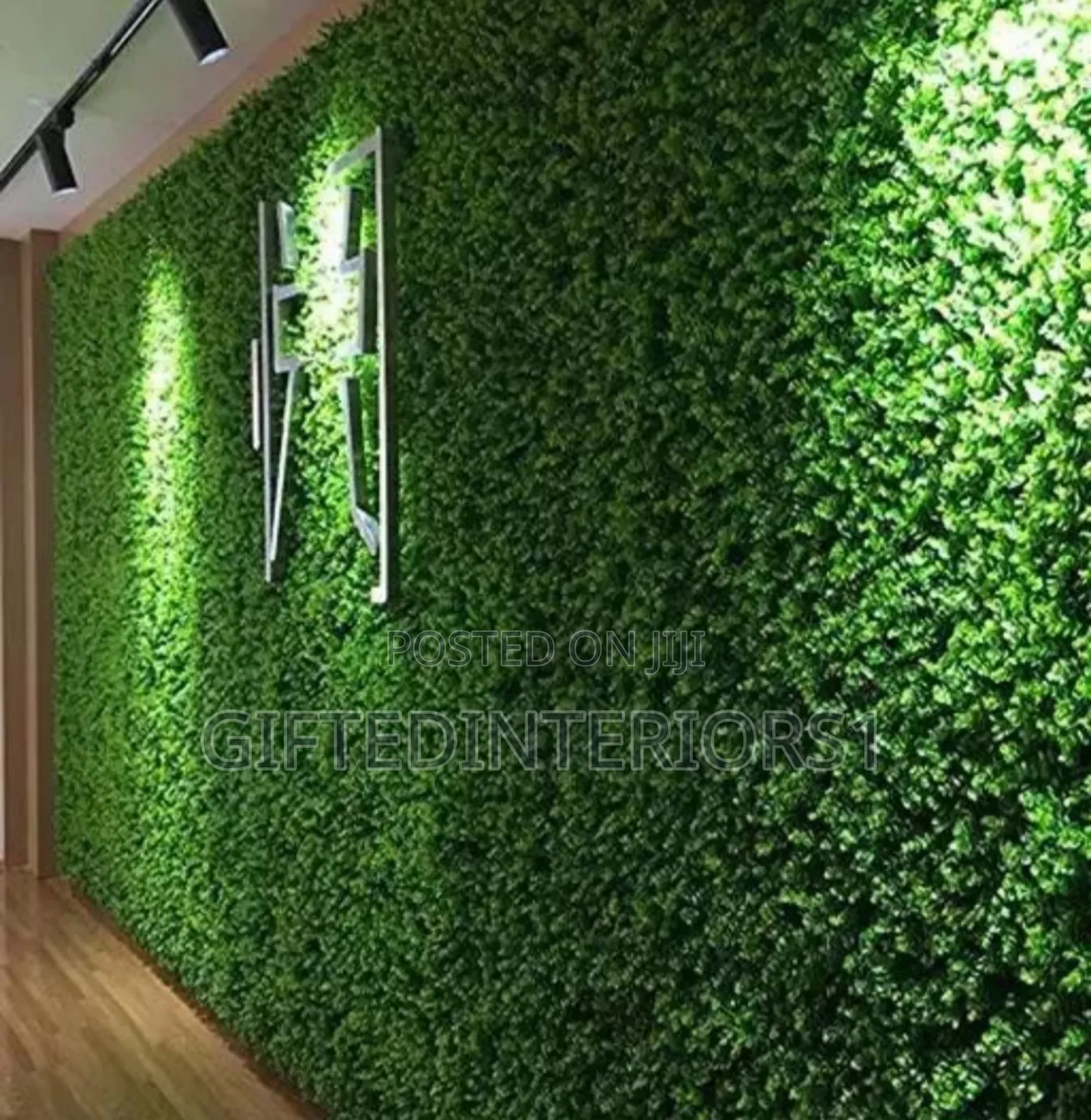 Faux Greenery Wall Panel or Artificial Boxwood-Style Greenery