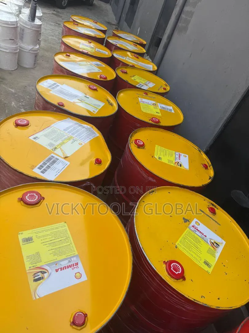 Shell Rimula R4 X 15w-40 Heavy-Duty Diesel Engine Oil Drum