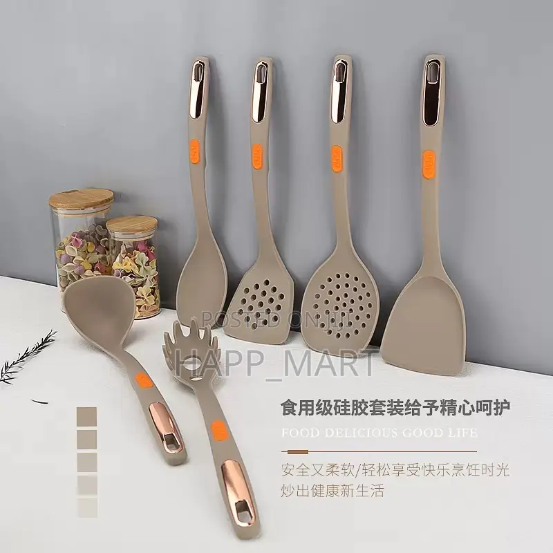 7pcs High Temperature Resistance Cooking Spoon