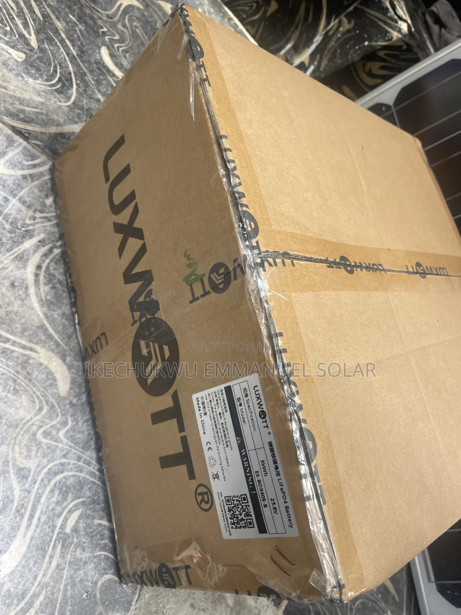 3kwh Lithium Ion Battery Luxwatts Much Available