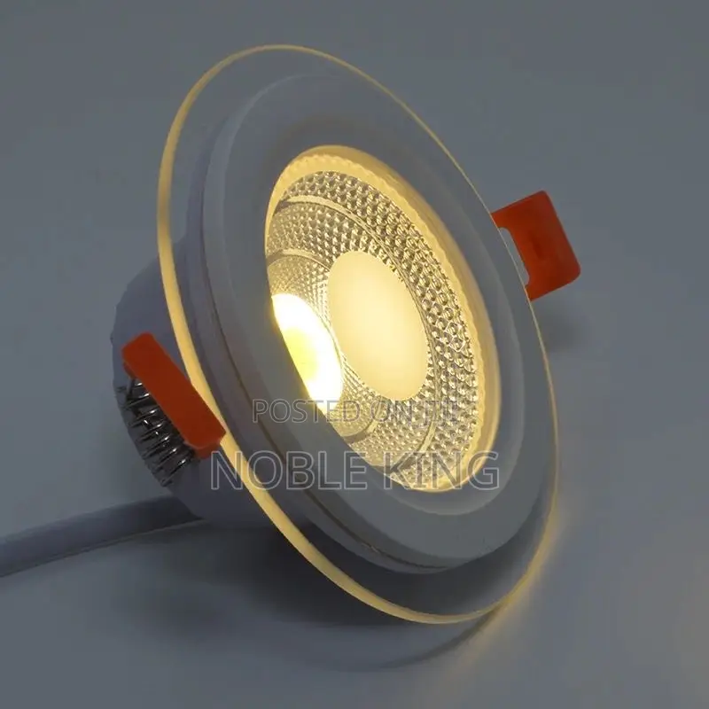 New Design Cob Led Downlight 25w Glass Led Ceiling Panel Light Reces