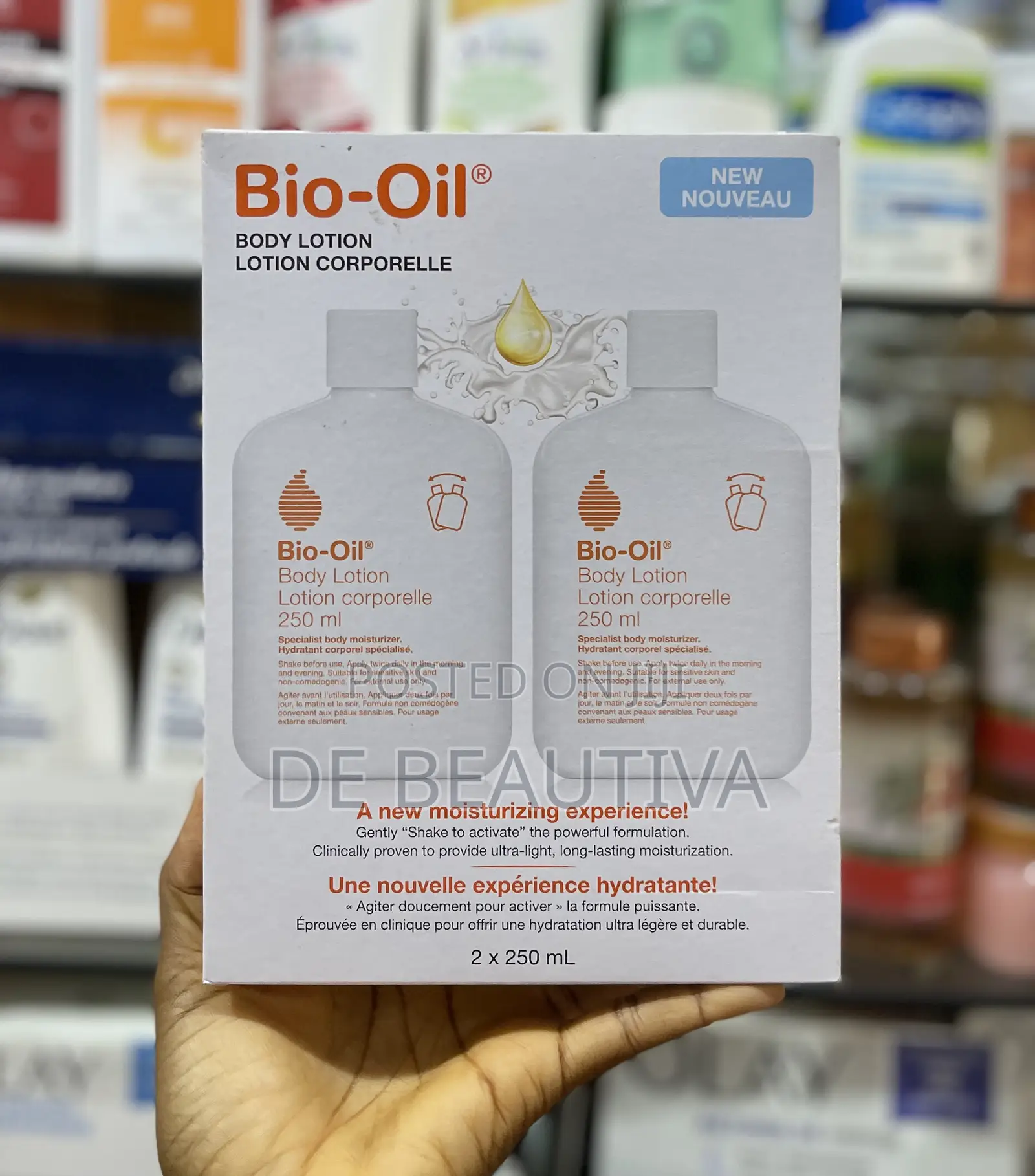 Bio-Oil Body Lotion 250ml Pack of 2 Non-Greasy Glowing Skin