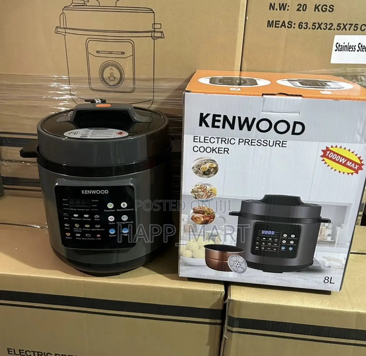 Kenwood 8l Digital Pressure Cooker