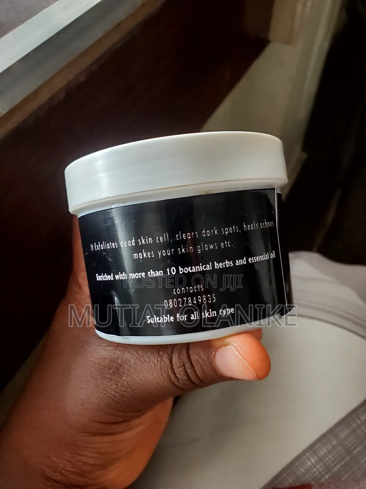 Exfoliating Glowing Herbal Black Soap