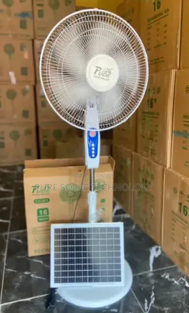 Solar Rechargeable Fan