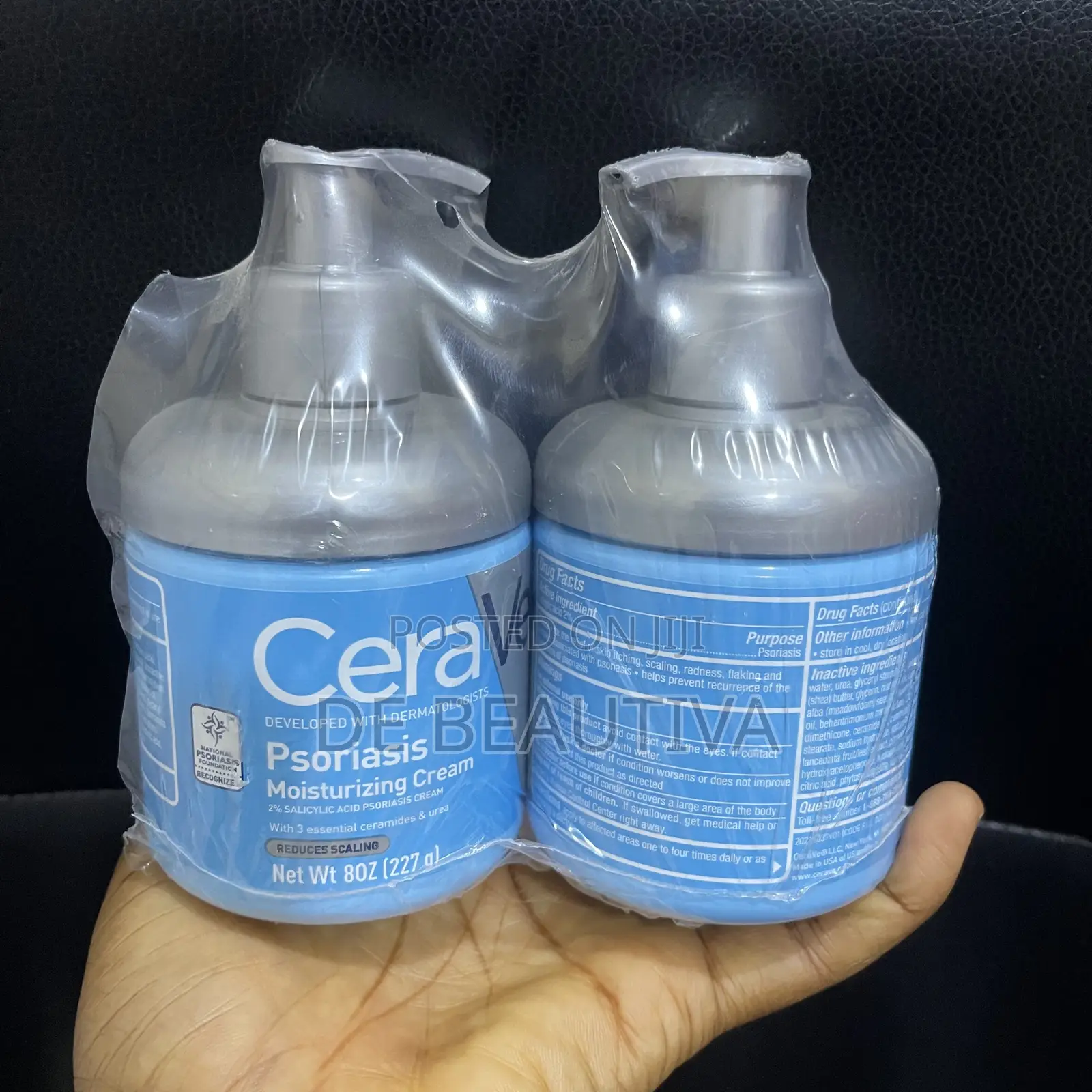Cerave Psoriasis Moisturizing Cream -for Flaking, Itching Scaly Skin