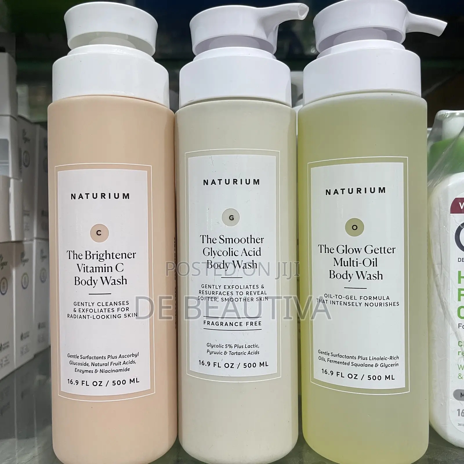 Naturium Body Wash 16.9 Fl Oz / 500ml – All Variants Available