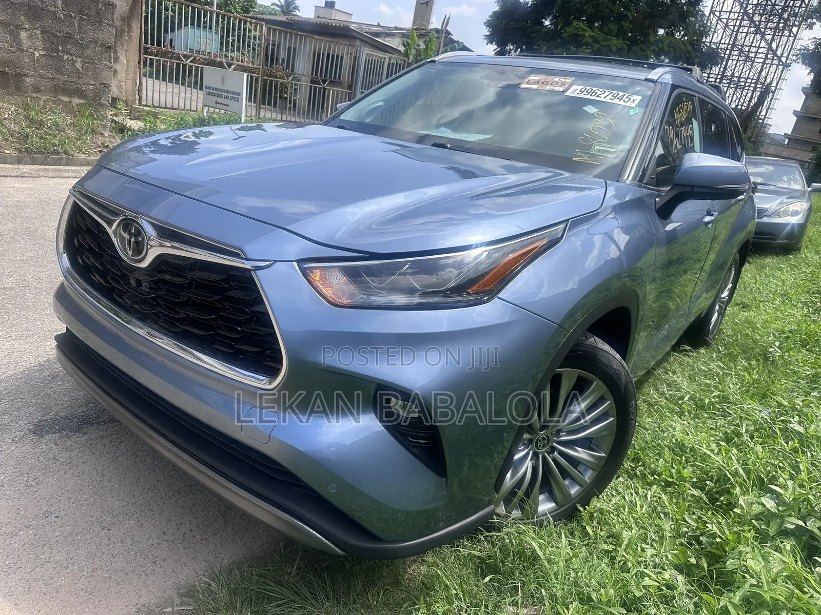 Toyota Highlander Platinum 2022 Blue
