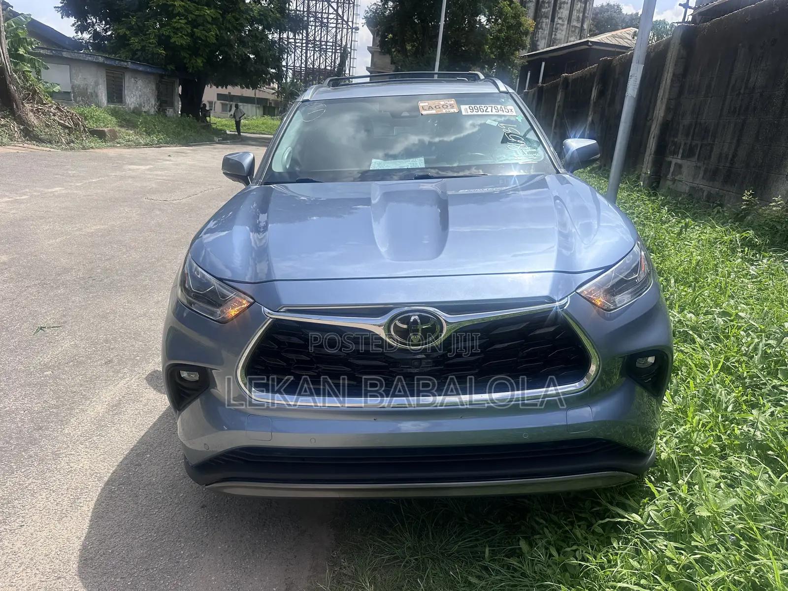 Toyota Highlander Platinum 2022 Blue