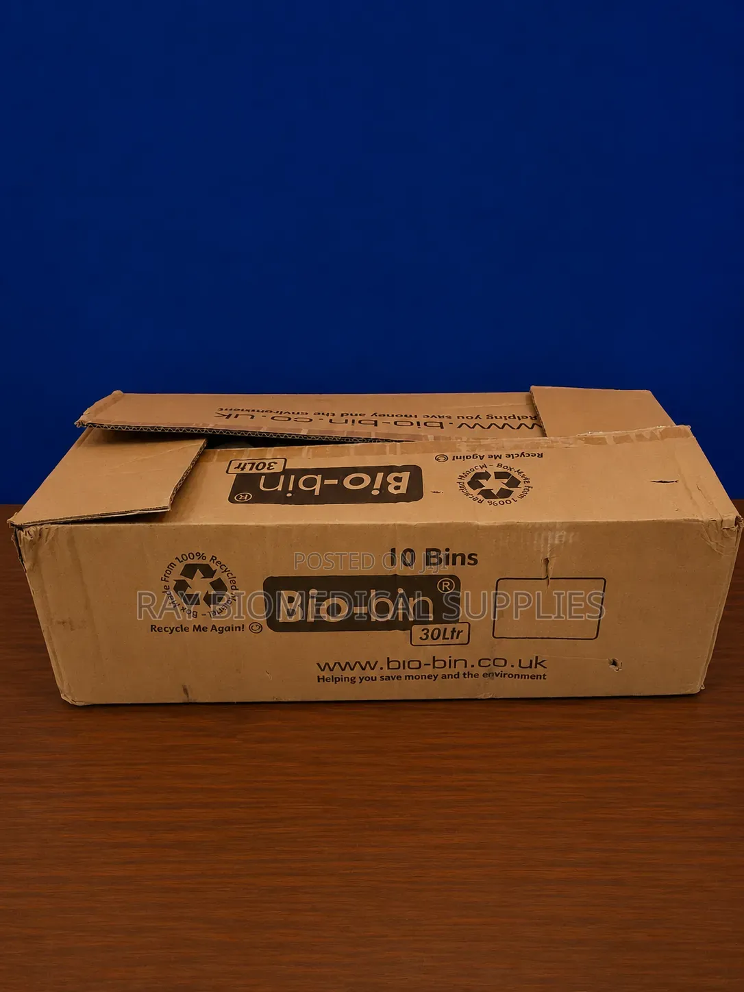 Bio-Bin 30l Clinical Waste Bins (10 Bins Per Box)