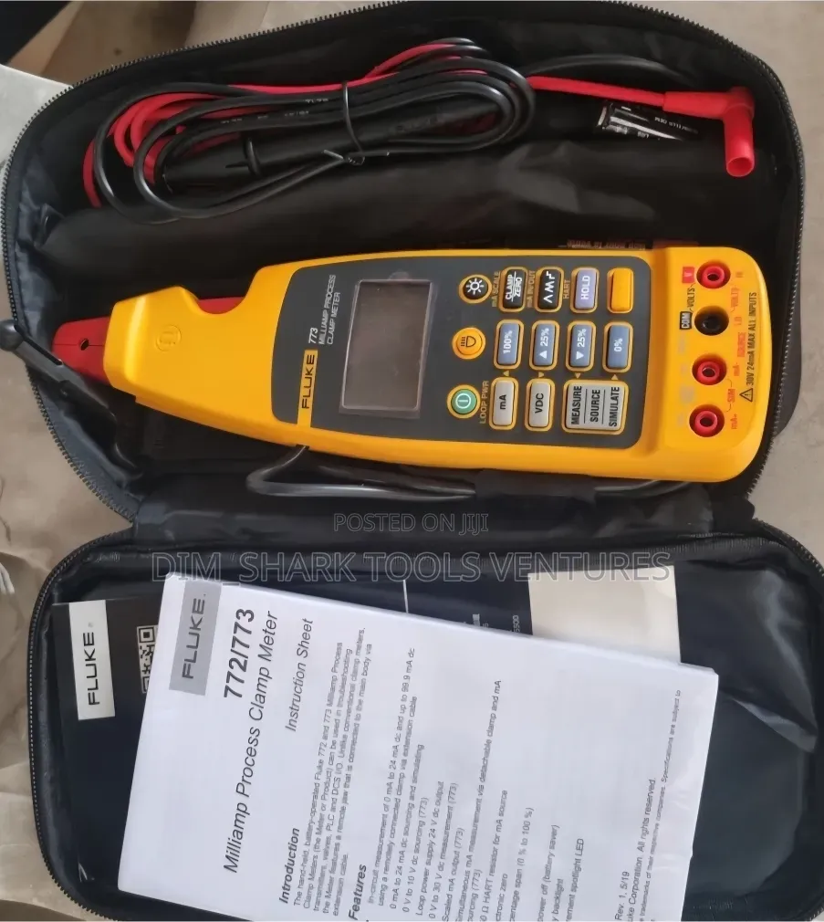 Fluke 773 Milliamp Process Clamp Meter