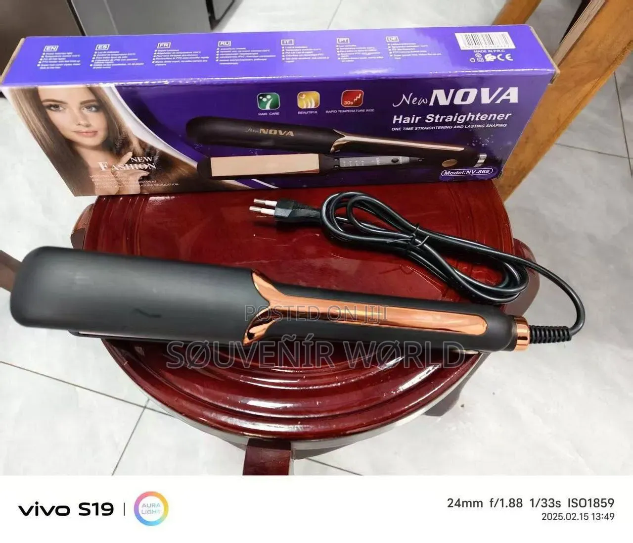 Nv-868 Quality Hair Straightener