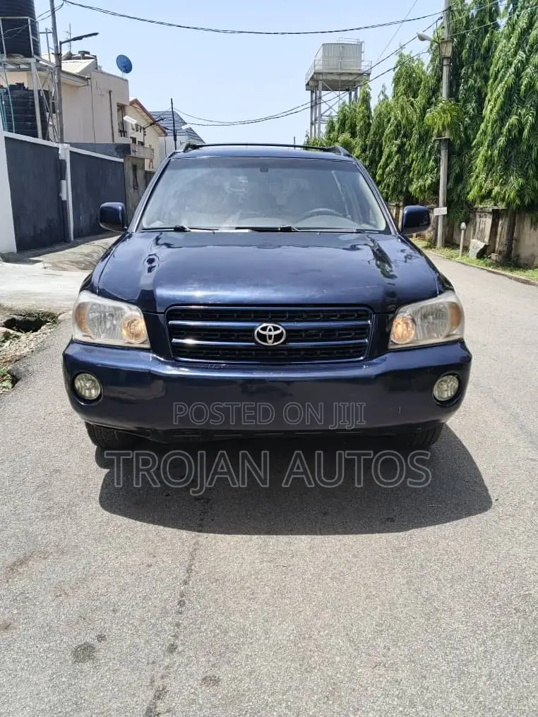 Toyota Highlander 2004 Blue
