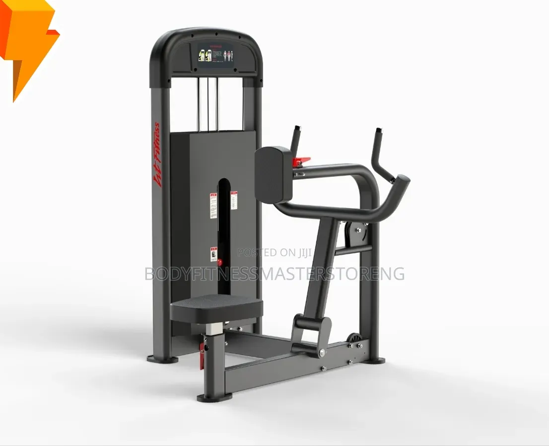 Seated Machine, Which Resembles a Rotary Torso Trainer