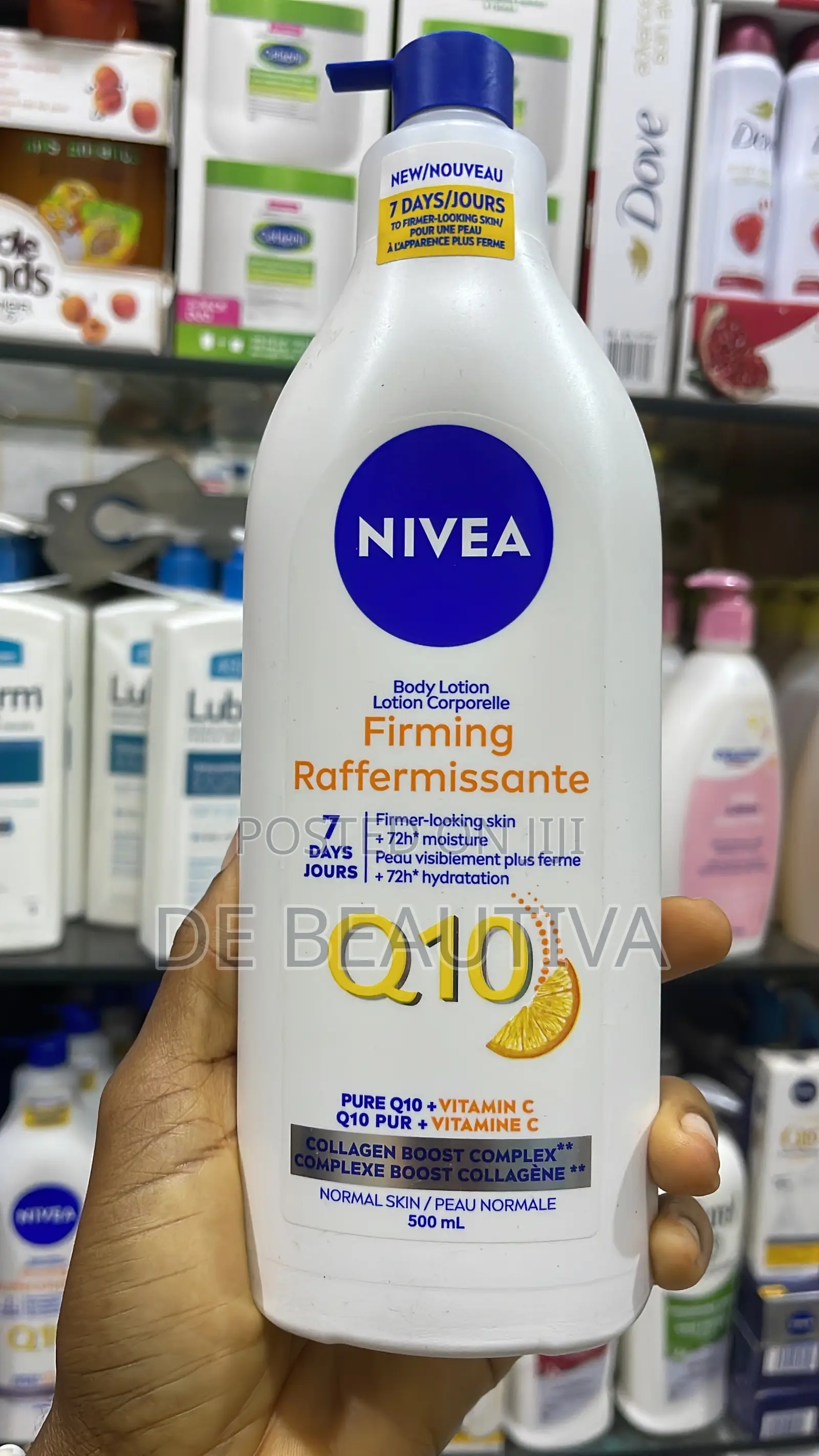 Nivea Q10 Firming Body Lotion With Vitamin C – 500ml
