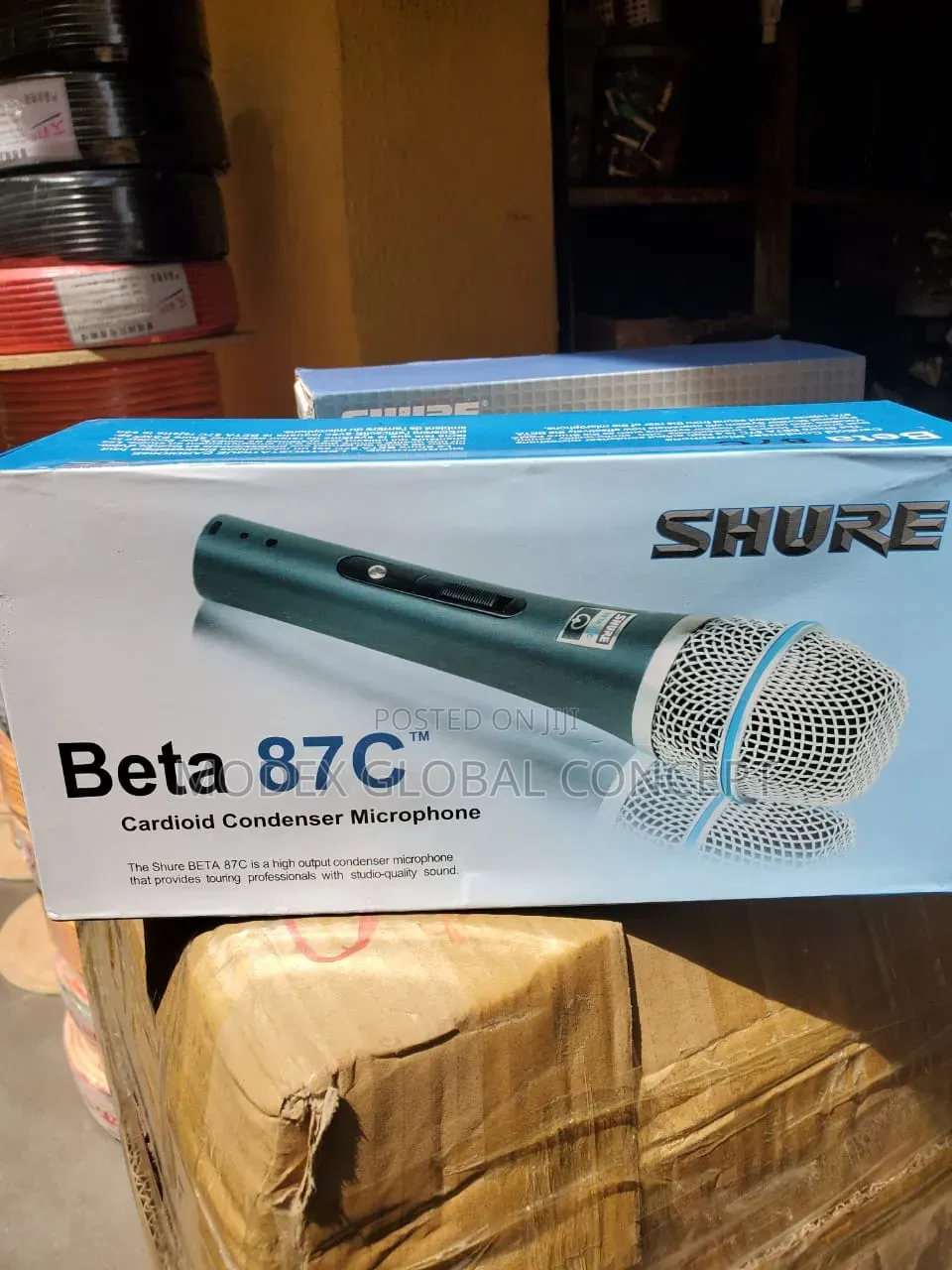Shure Beta 87c Wired Microphone