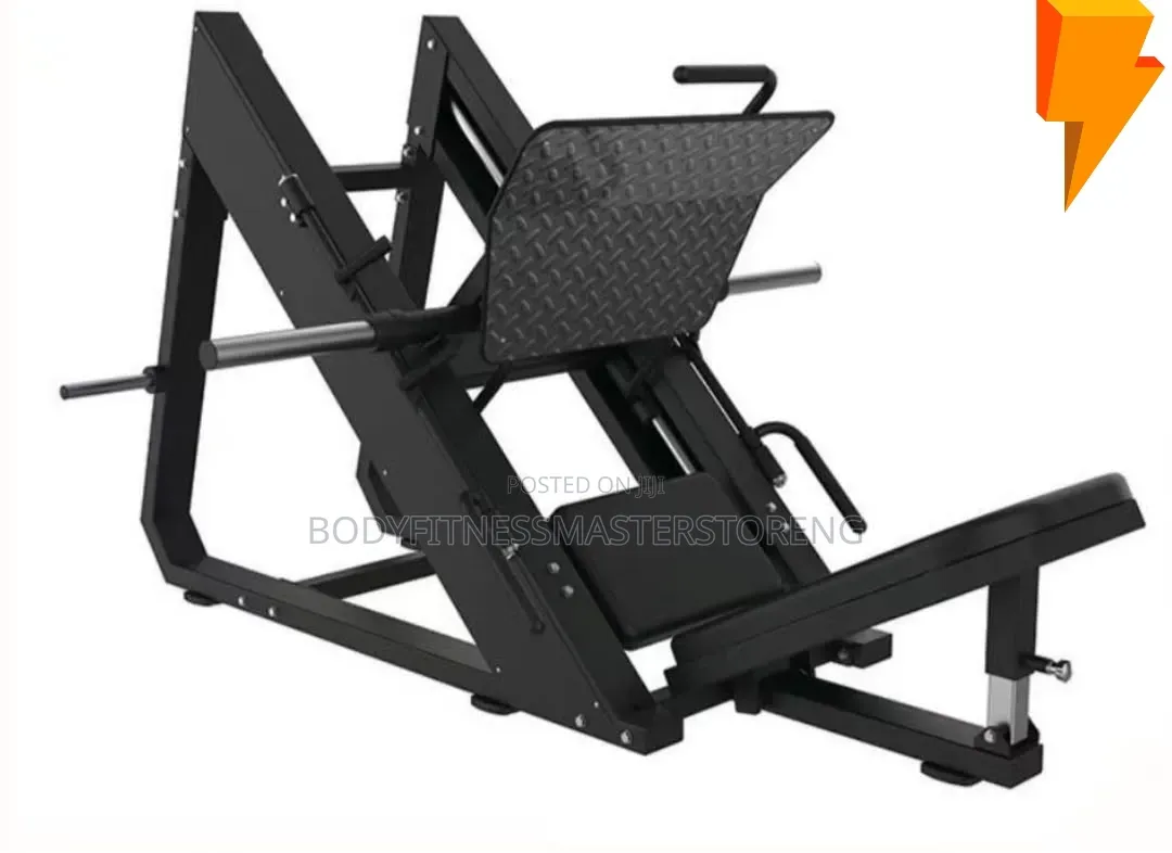Commercial-Grade 45-Degree Leg Press Machine.