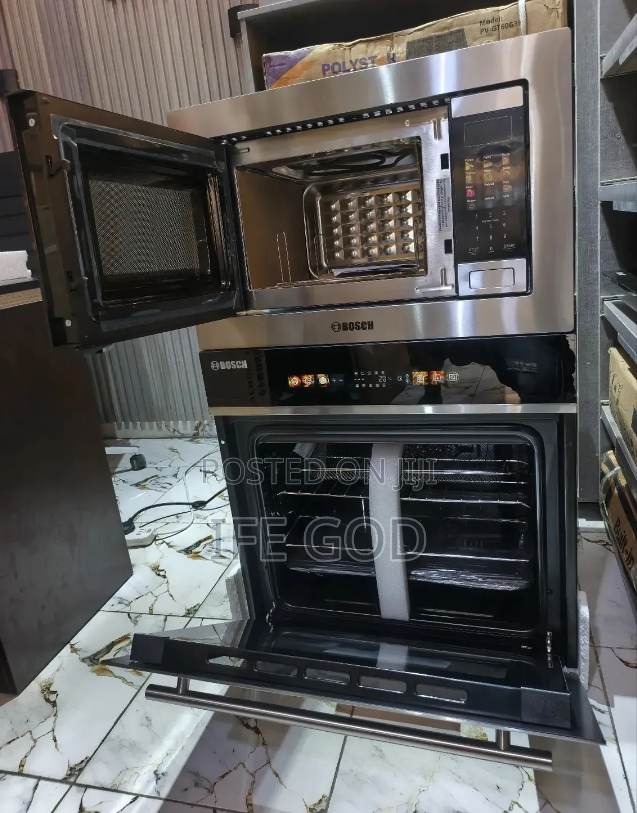 Bosch Inbuilt Premium Luxury Digital Electric Oven Digital Microwave