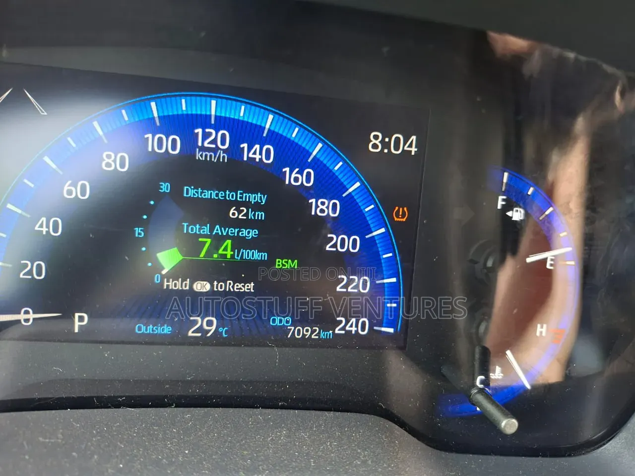 Toyota Corolla XSE (1.8L 4cyl 2A) 2019 Black