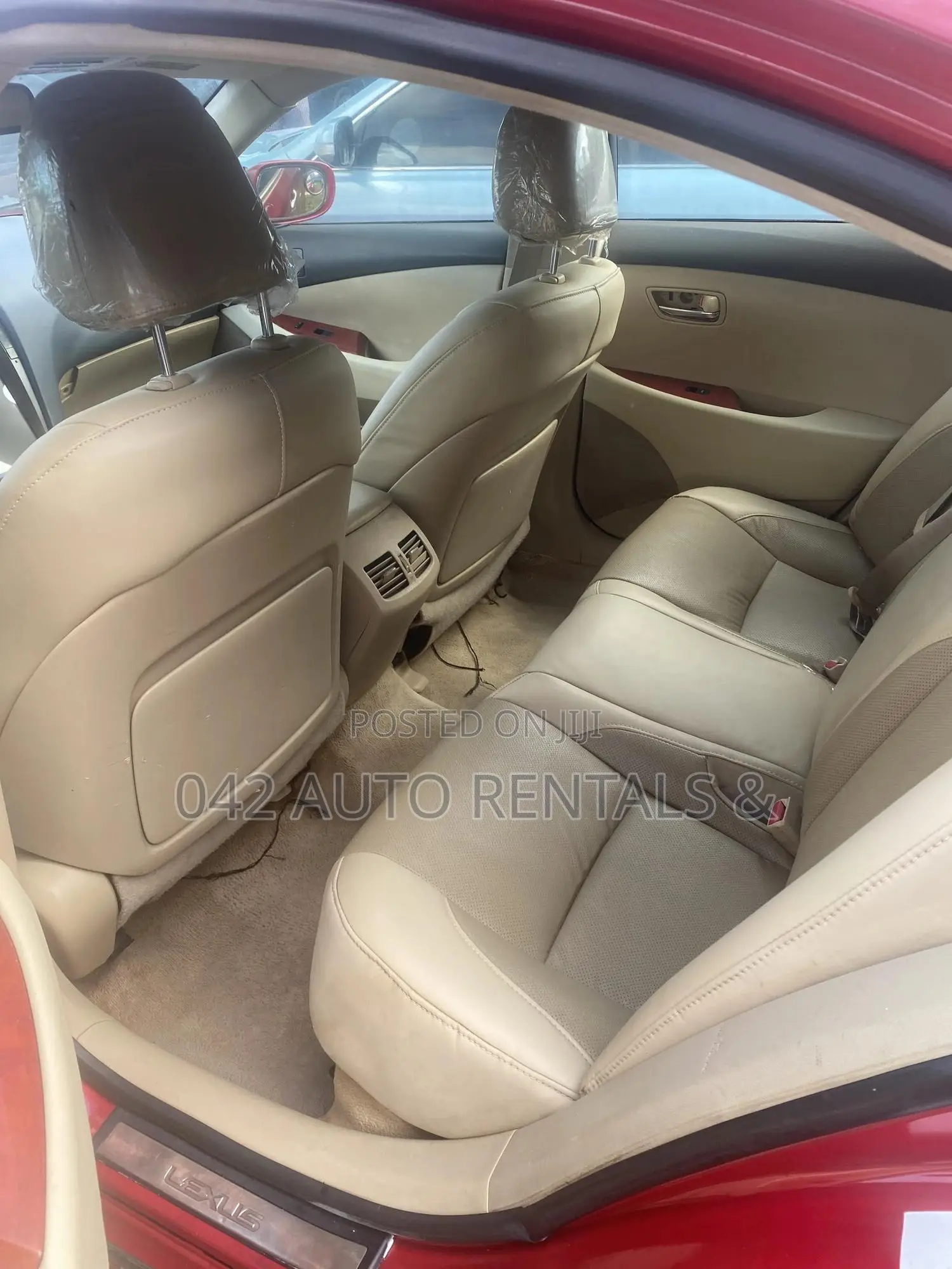 Lexus ES 350 2011 Red