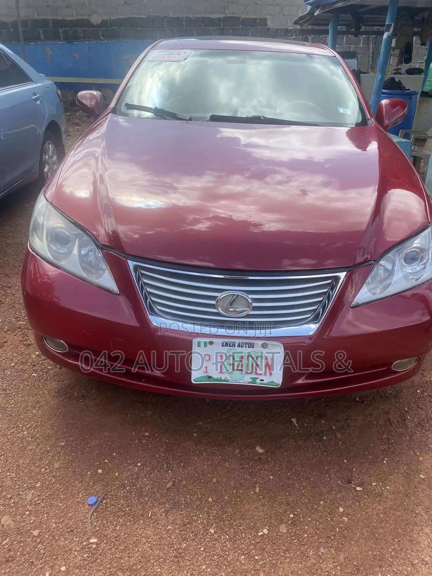 Lexus ES 350 2011 Red
