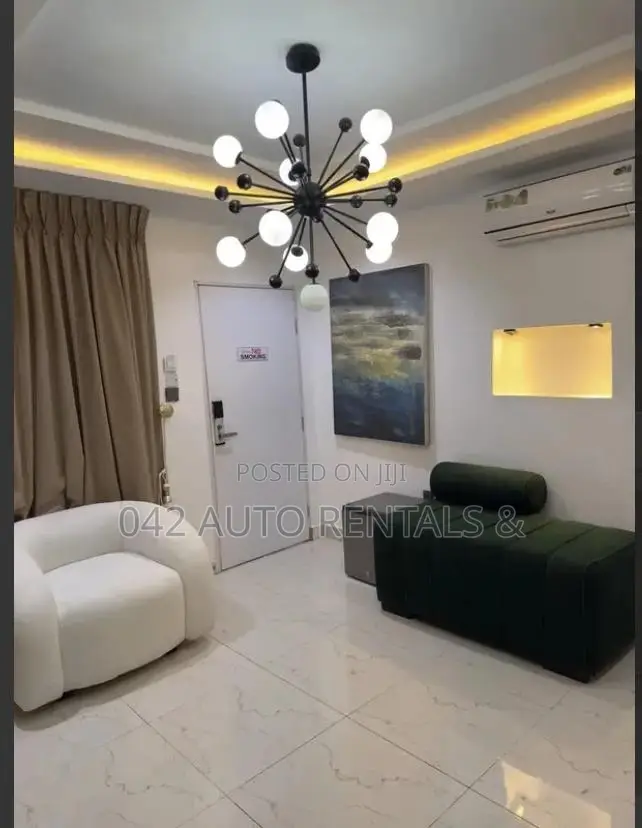 1 Bedroom Apartment in Wuye With 24/7 A.C, Lounge Bar