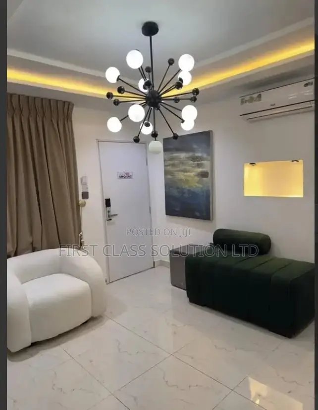 1 Bedroom Apartment in Wuye With 24/7 A.C, Lounge Bar