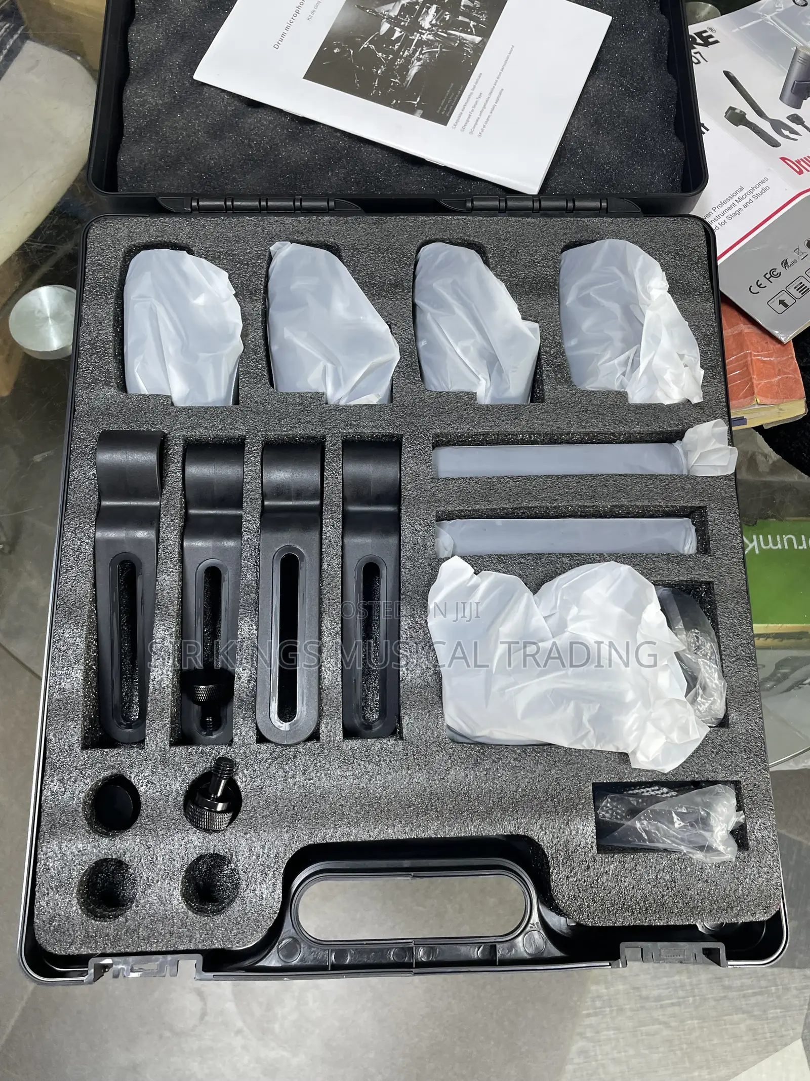 Shure D7 a 7-Piece Professional Drum Microphone Kit