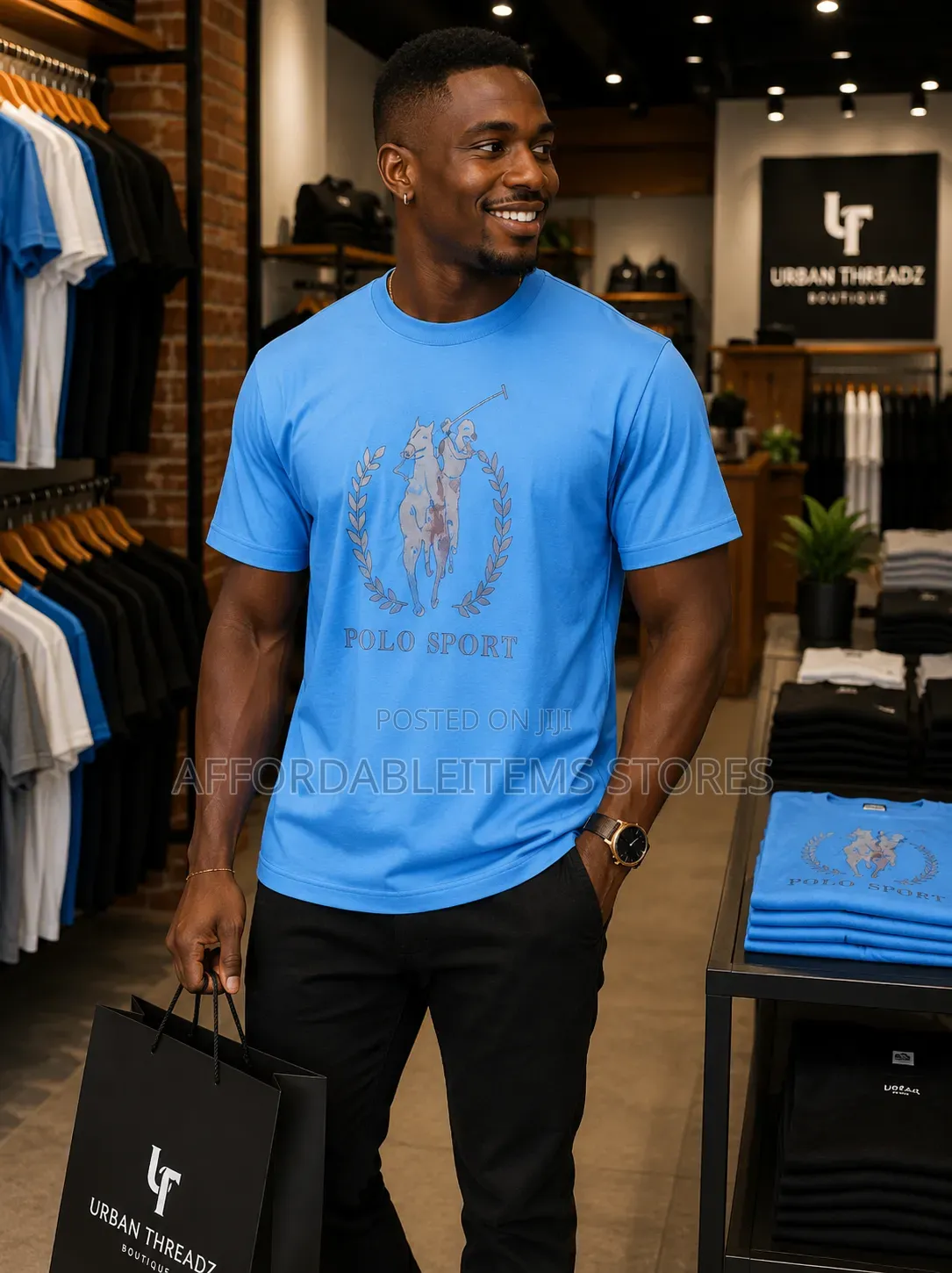 Men's Round Neck Polos